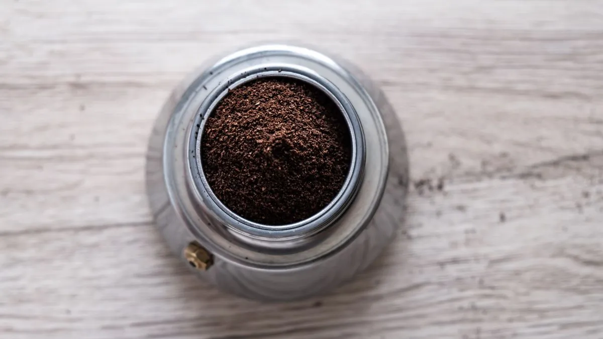 Café moído com moagem média